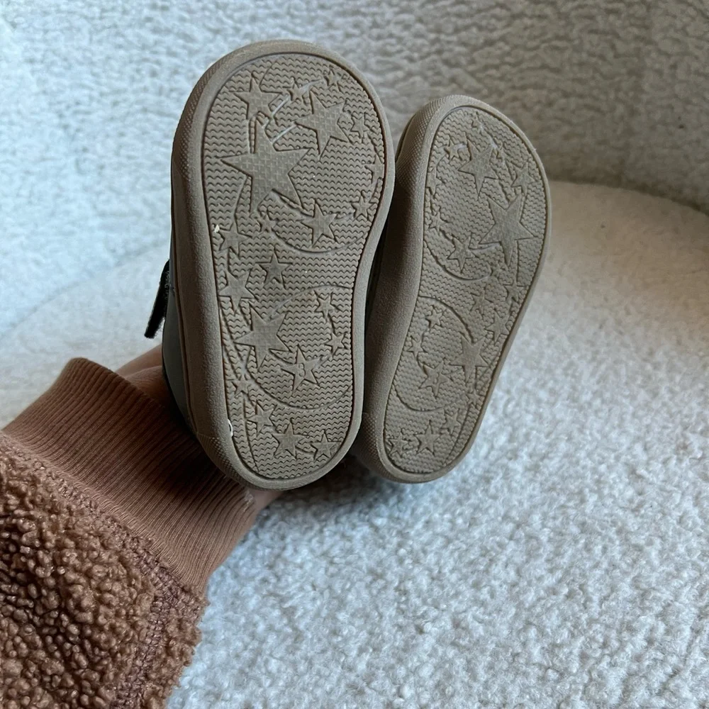 Carters Boy Camel Green Shoes | 3 - Picture 5 of 7